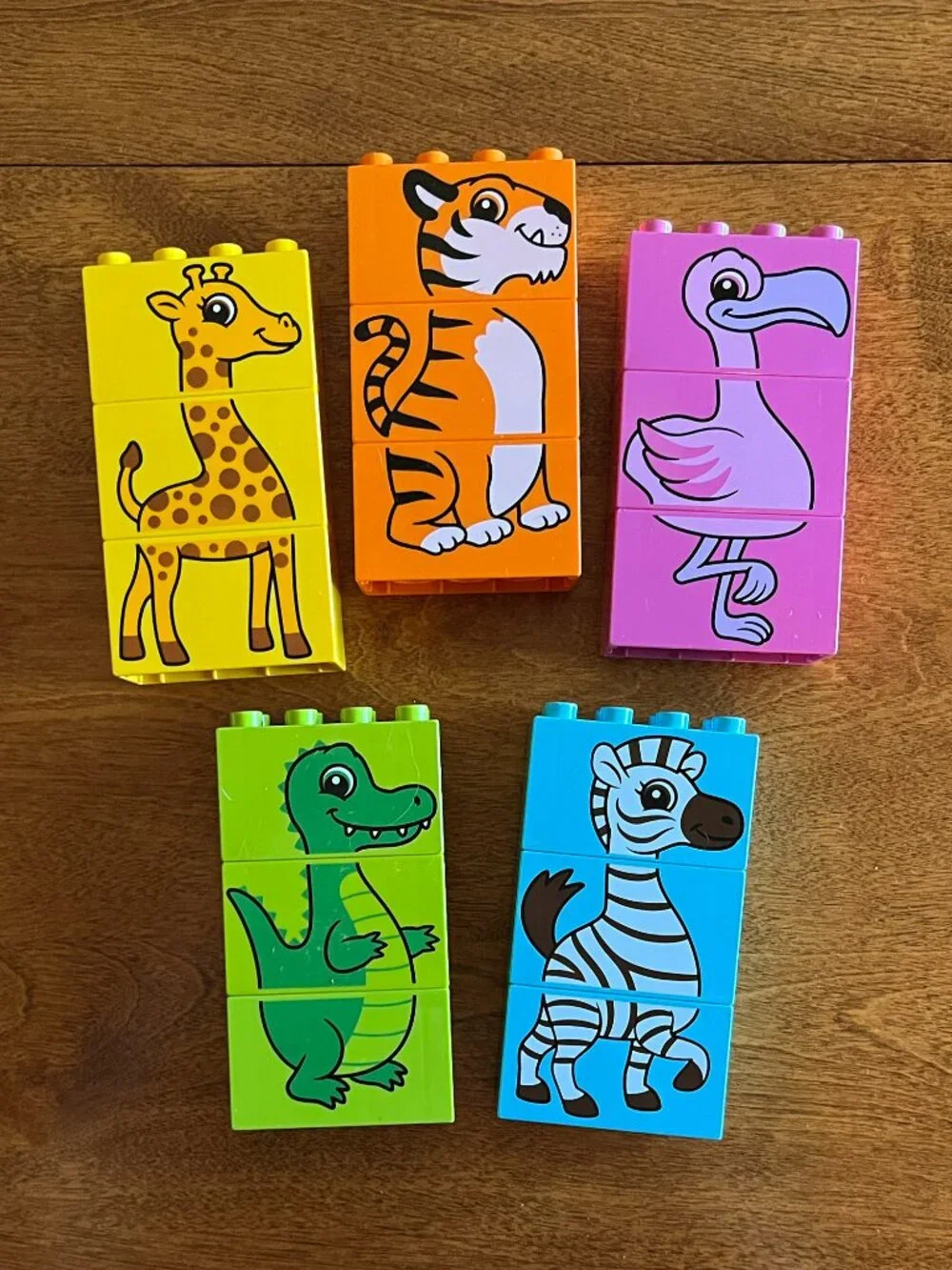 Duplo mix-and-match animal puzzle set